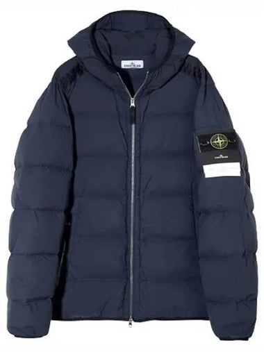 Seamless tunnel nylon down hooded blouson - STONE ISLAND - BALAAN 1