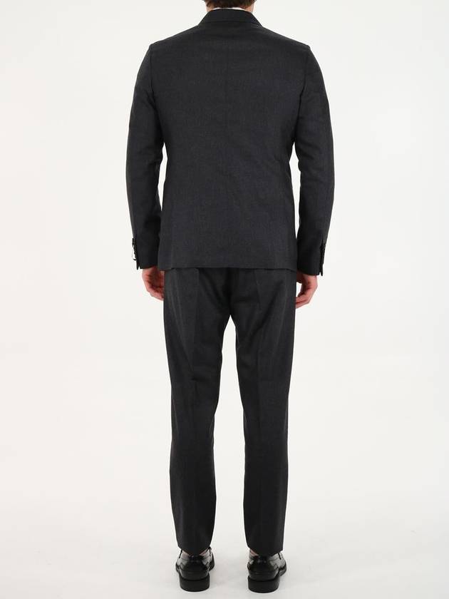 Anthracite Wool Suit - TONELLO - BALAAN 4