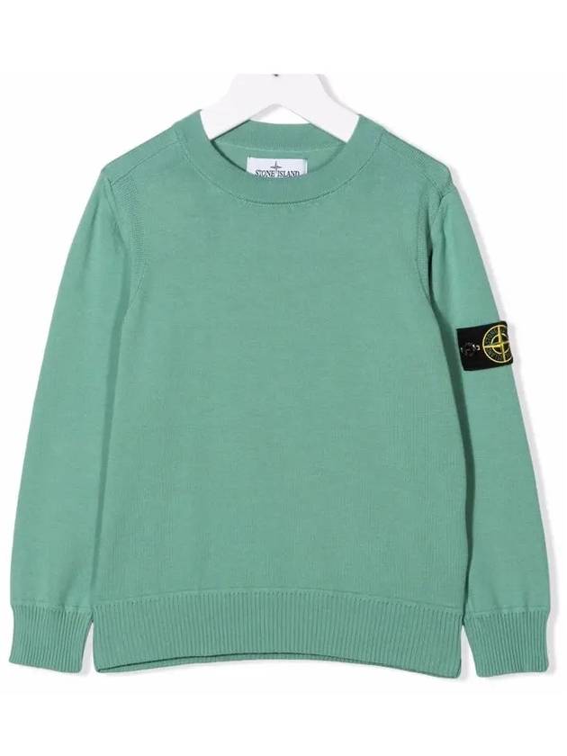 Kids Women s Wappen Crew Neck Knit 7616502A4 V0052 - STONE ISLAND - BALAAN 2