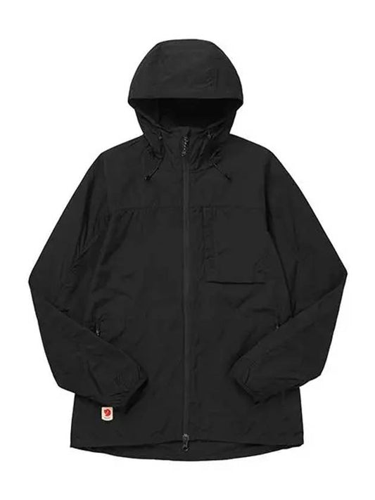 Jacket 83516 550 High Coast Wind Hood Windbreaker Women's Jacket - FJALL RAVEN - BALAAN 2