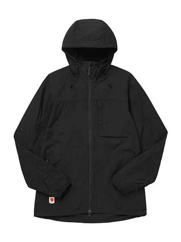 Women's High Coast Windbreaker Black - FJALL RAVEN - BALAAN 1