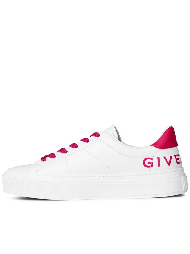 City Sports Leather Low Top Sneakers White - GIVENCHY - BALAAN 5