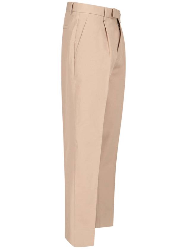 ZEGNA Trousers Beige - ERMENEGILDO ZEGNA - BALAAN 3