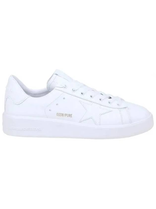 Purestar Lace-Up Low-Top Sneakers White - GOLDEN GOOSE - BALAAN 3