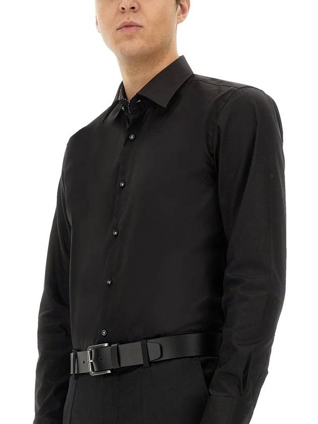 Boss Regular Fit Cotton Poplin Shirt - HUGO BOSS - BALAAN 4