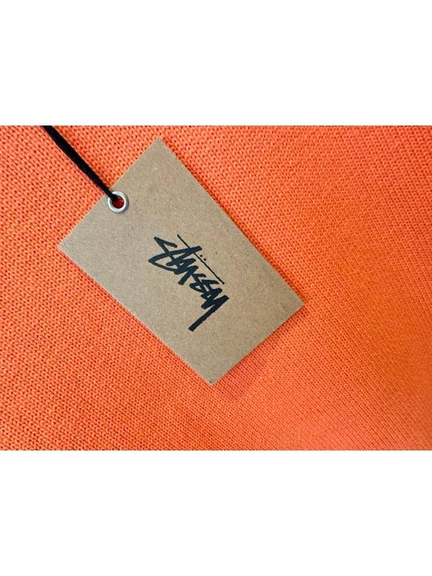 Sleeve Logo Sweater Knit 117176 Orange MENS L XL XXL - STUSSY - BALAAN 7