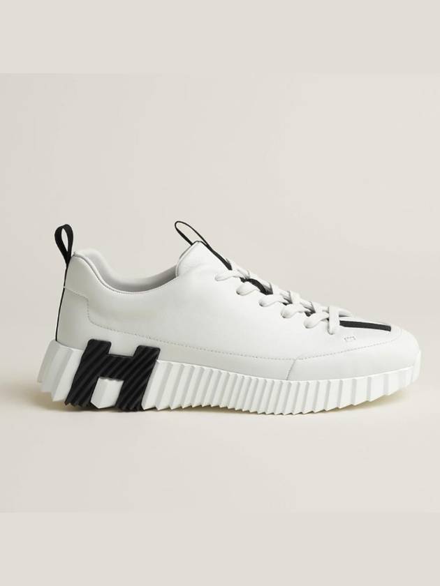 Jump Low Top Sneakers White - HERMES - BALAAN 9