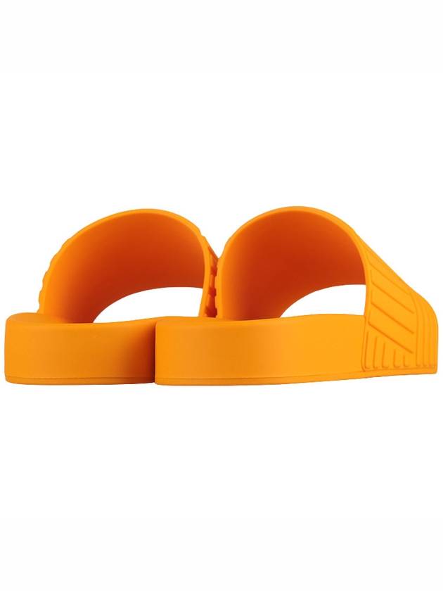 Intrecciato Rubber Slippers Orange - BOTTEGA VENETA - BALAAN 6