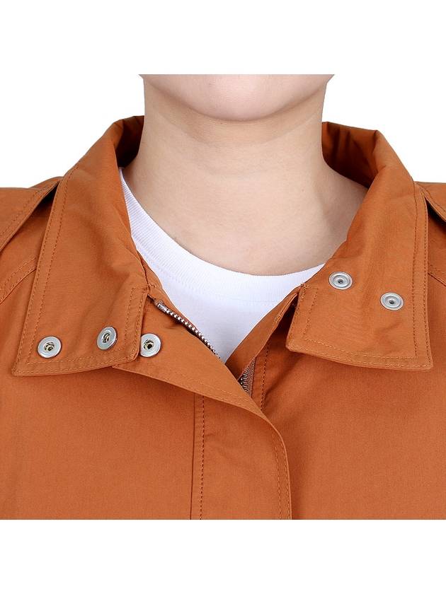 Hooded Blouson Jacket Orange - MAISON KITSUNE - BALAAN 8