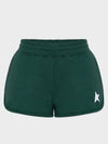 Star Collection White Star Green Diana Shorts Green - GOLDEN GOOSE - BALAAN 4