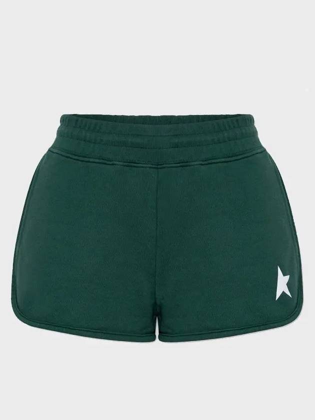 Star Collection White Star Green Diana Shorts Green - GOLDEN GOOSE - BALAAN 3