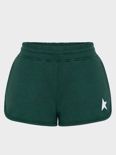 Star Collection White Star Green Diana Shorts Green - GOLDEN GOOSE - BALAAN 2