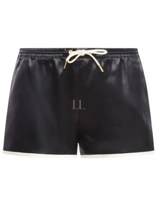 Mini Triope Shorts in Satin 2P77A199Q 38NO Triomph - CELINE - BALAAN 1