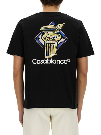 Casablanca 'Diamond Column' T-Shirt - CASABLANCA - BALAAN 2