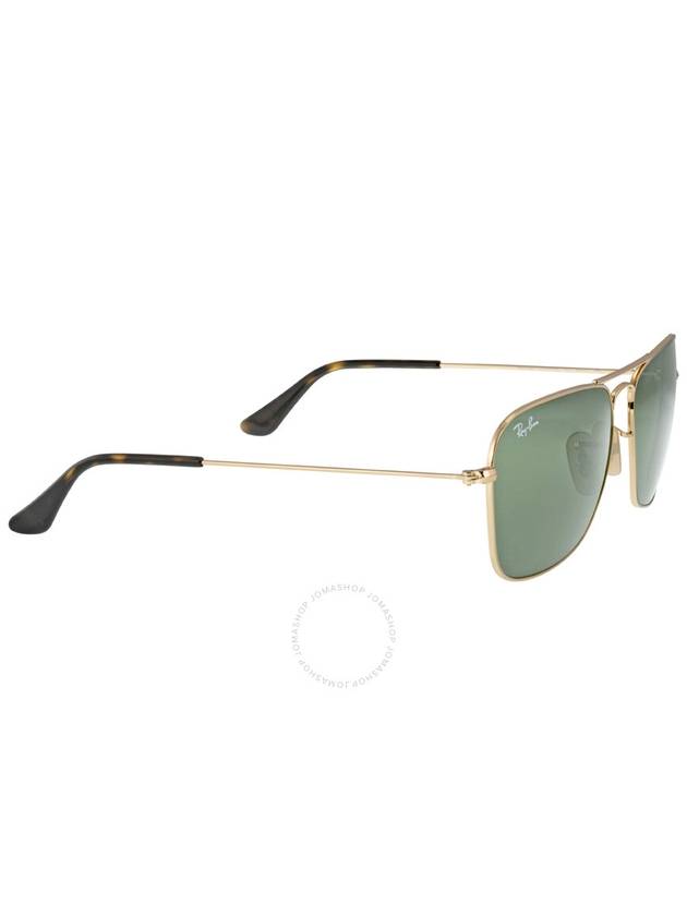 Ray Ban Caravan Green Classic G-15 Square Unisex Sunglasses RB3136 181 58 - RAY-BAN - BALAAN 3