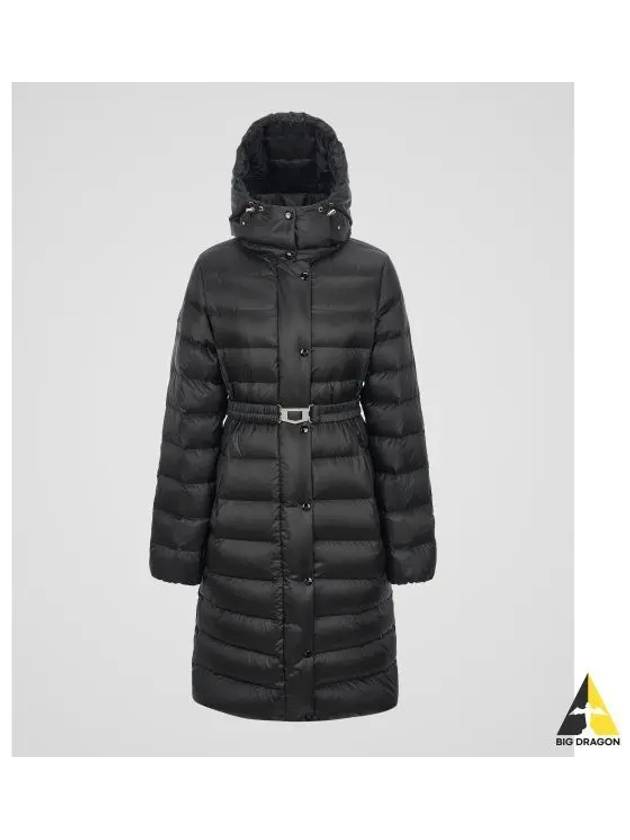 Elvezia N Black Women s Down Jacket - DUVETICA - BALAAN 1