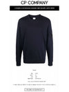 Men's Light Fleece Lens Wappen Sweatshirt Navy - CP COMPANY - BALAAN 3