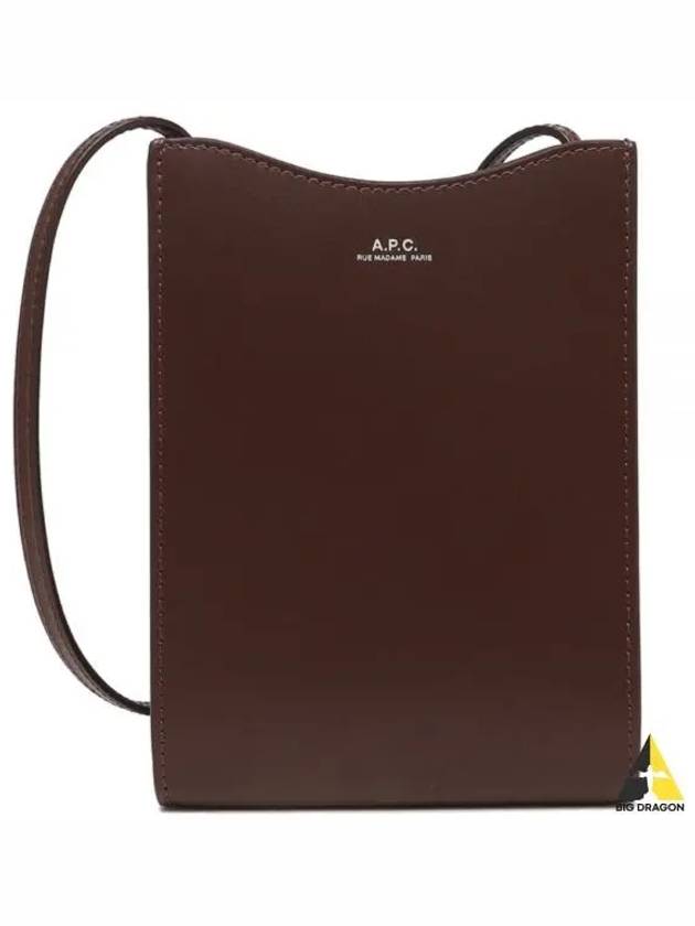 Jamie Neck Pouch Mini Bag Brown - A.P.C. - BALAAN 2