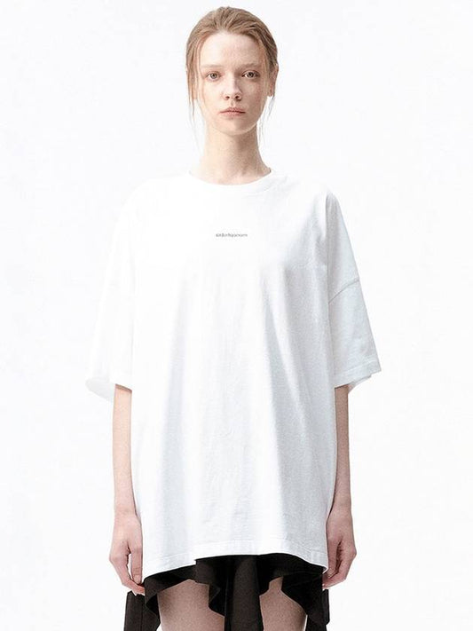 REFLECT OVERSIZED T SHIRT Oversized short-sleeved logo T-shirt - MONOPHOBIA - BALAAN 2