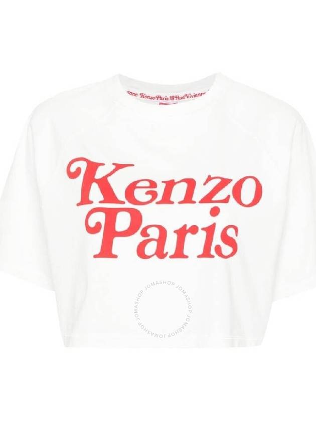 Kenzo Logo Print Crew Neck T-Shirt, Size Large - KENZO - BALAAN 1