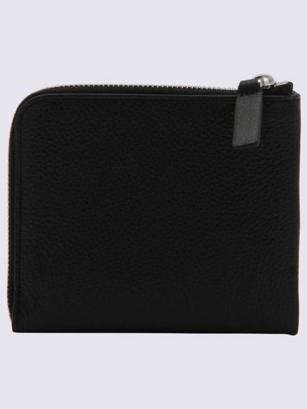 Logo Zip Card Wallet Black - MARNI - BALAAN 3