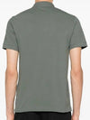 Pique Stretch Cotton Short Sleeve Polo Shirt Dark Green - STONE ISLAND - BALAAN 4