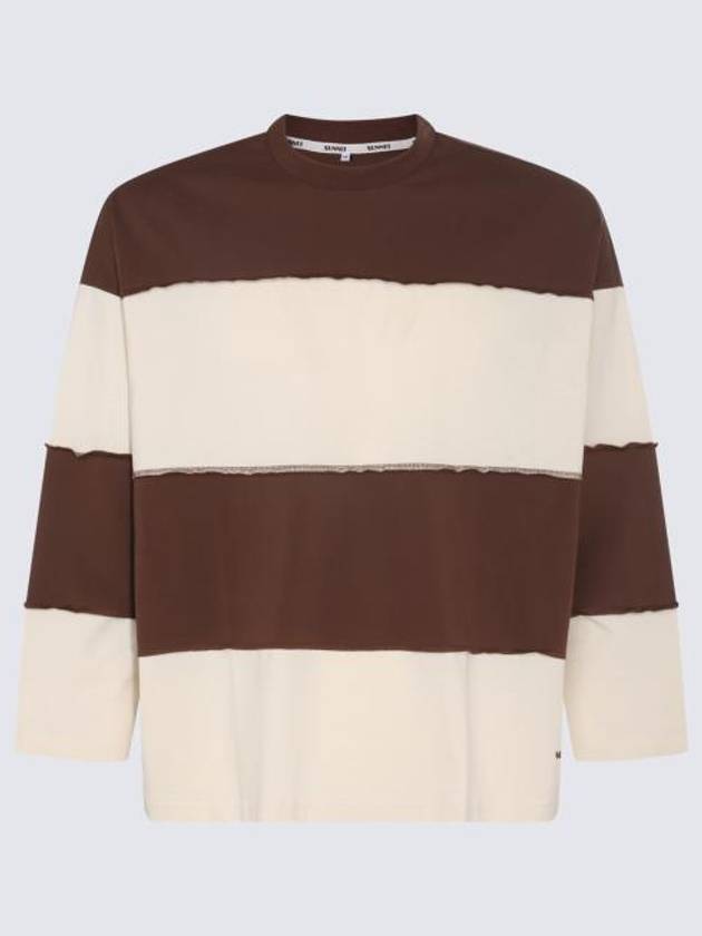 Over Long Sleeve T-Shirt Brown Beige - SUNNEI - BALAAN 2