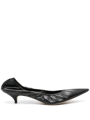 The Row With Heel Black - THE ROW - BALAAN 1