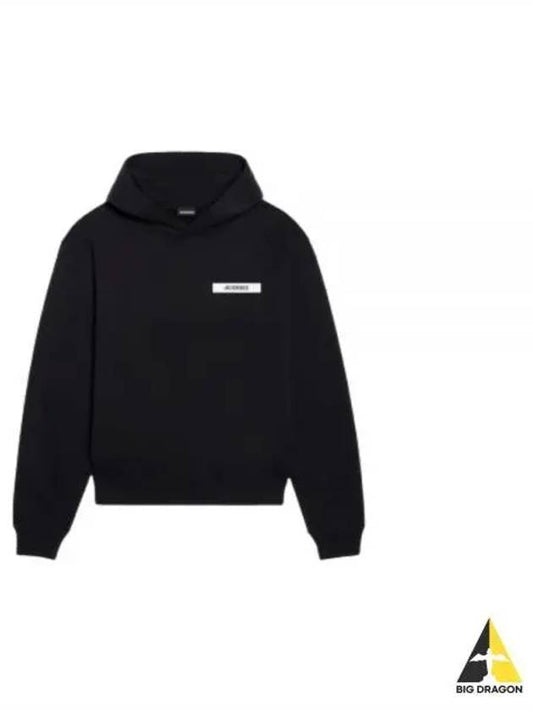 Le Gros Grain Hoodie Black - JACQUEMUS - BALAAN 2