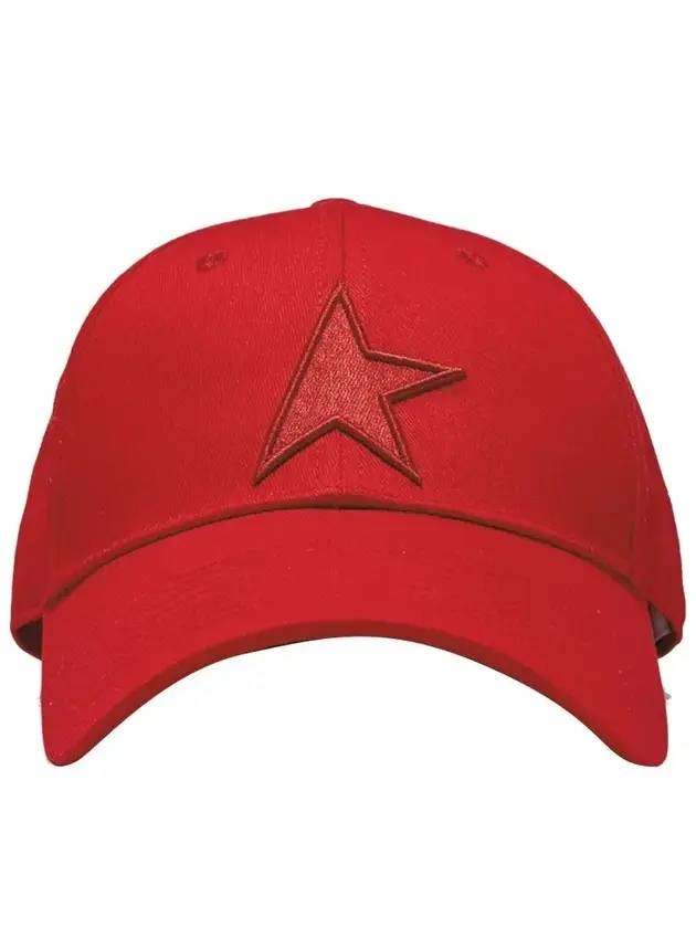 Star Papyrus Demos Ball Cap Red - GOLDEN GOOSE - BALAAN 1