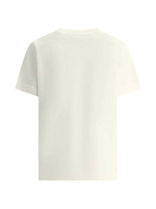 Logo Patch Short Sleeve Ivory 721524113 V00093 - STONE ISLAND - BALAAN 2