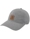 Odessa Canvas Ball Cap Driftwood - CARHARTT - BALAAN 2