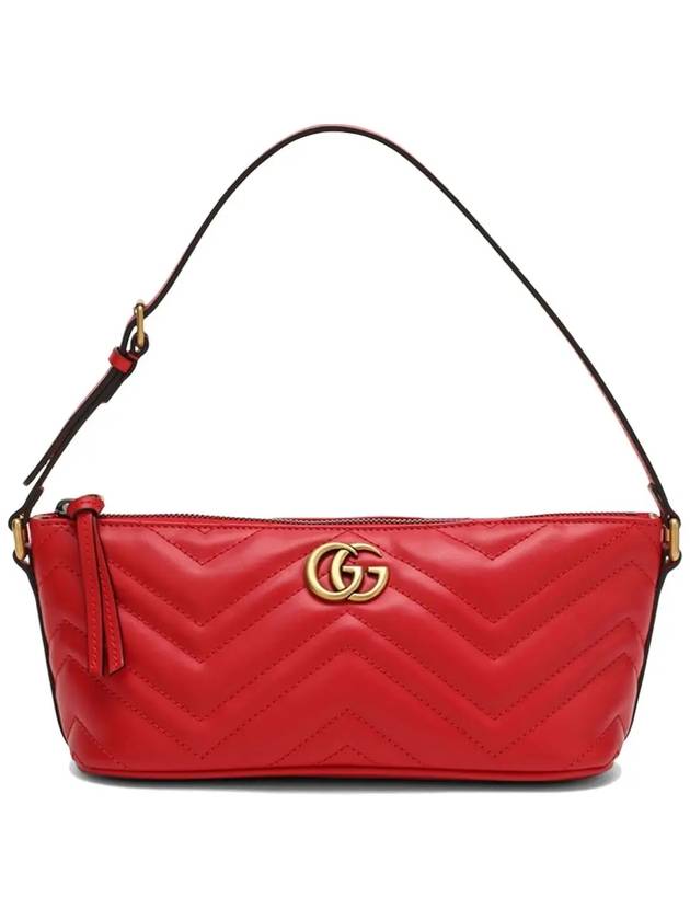 GG Marmont Shoulder Bag Red - GUCCI - BALAAN 2