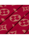 LV Essential Scarf Red - LOUIS VUITTON - BALAAN 5