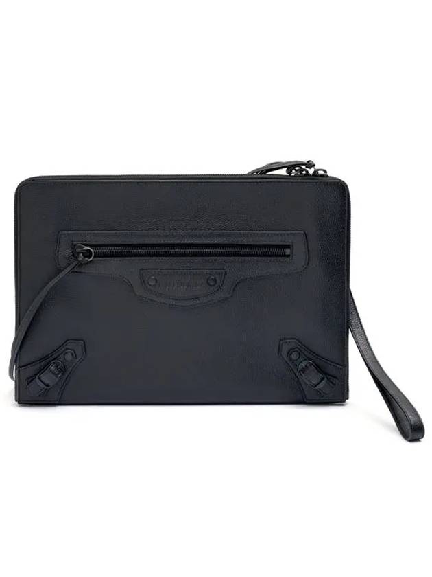 Motor City Large Clutch Bag Black - BALENCIAGA - BALAAN 3