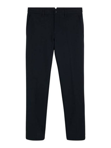 Men's Elote Bonded Fleece Golf Straight Pants Black - J.LINDEBERG - BALAAN 1