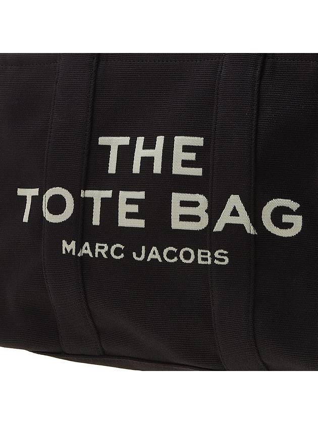 Logo Jacquard Large Tote Bag Black - MARC JACOBS - BALAAN 8