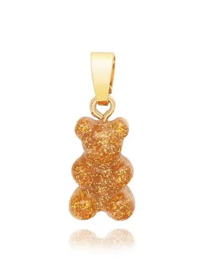 NOSTALGIA BEAR 24K CLASSIC CONNECTOR pendant women s charm - CRYSTAL HAZE - BALAAN 2