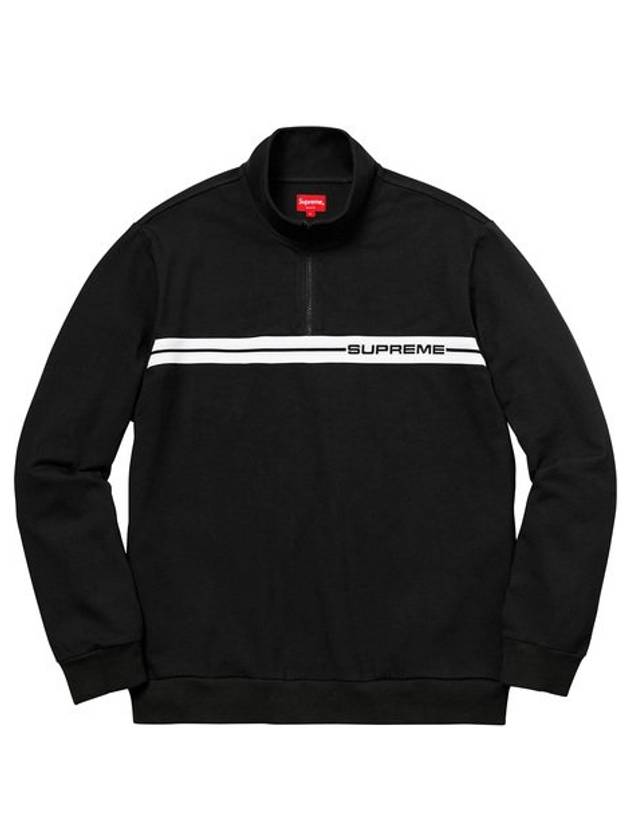 half zip warm up shirt HALF ZIP WARM UP SHIRT - SUPREME - BALAAN 1