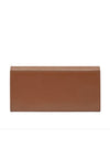 FF Diamond Continental Chain Long Wallet Brown - FENDI - BALAAN 4