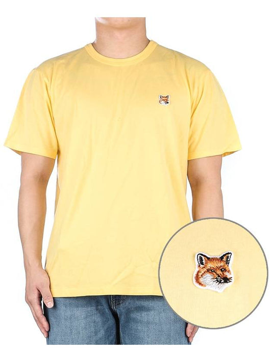 Men's Foxhead Short Sleeve TShirt - MAISON KITSUNE - BALAAN 1