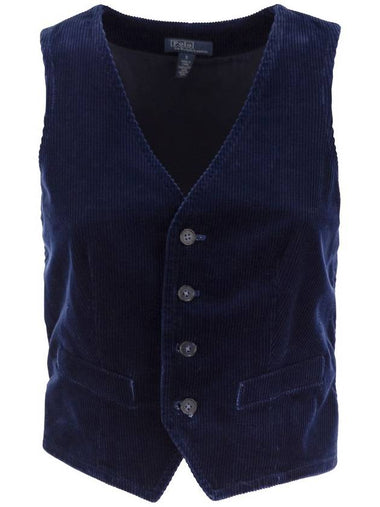 Cotton corduroy waistcoat - POLO RALPH LAUREN - BALAAN 1