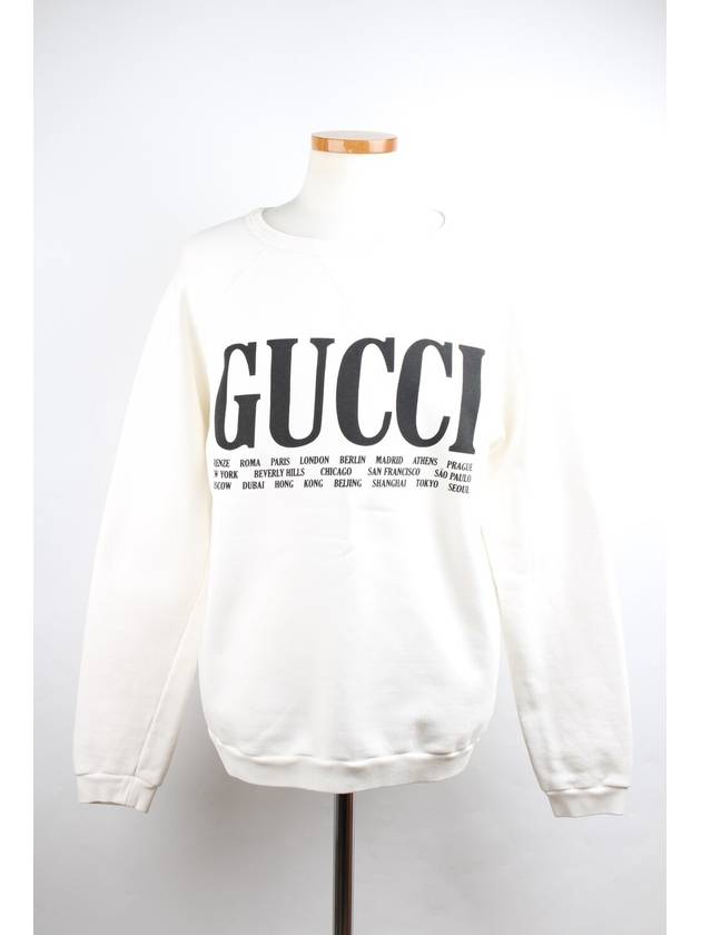 City Logo Sweatshirt S - GUCCI - BALAAN 1