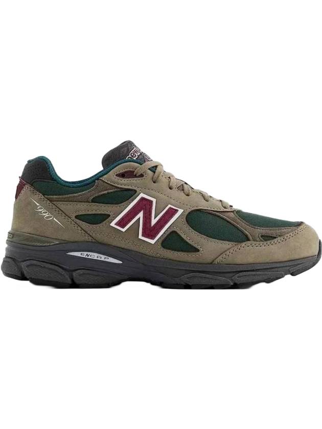 Made In USA Low Top Sneakers Olive Green - NEW BALANCE - BALAAN 1