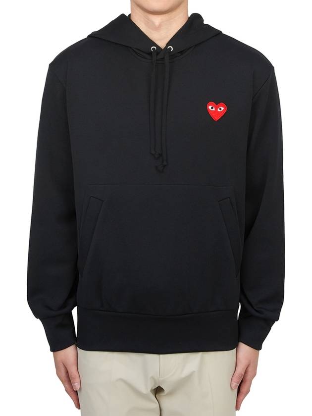 Heart Wappen Hoodie Black - COMME DES GARCONS PLAY - BALAAN 2