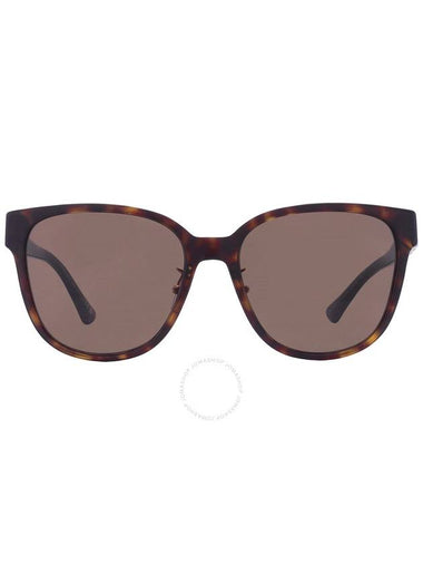 Versace Dark Brown Square Ladies Sunglasses VE4460D 108/73 57 - VERSACE - BALAAN 1