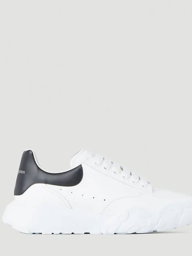 Court Trainer Black Tab Low Top Sneakers White - ALEXANDER MCQUEEN - BALAAN 3