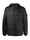 Loom Woven Chambers R-Nylon Down-TC Packable Jacket Black - STONE ISLAND - BALAAN 2