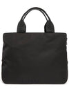 Padded Re-Nylon Tote Bag Black - PRADA - BALAAN 5