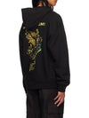 Crown back logo hooded sweatshirt black W233TS35715B - WOOYOUNGMI - BALAAN 6